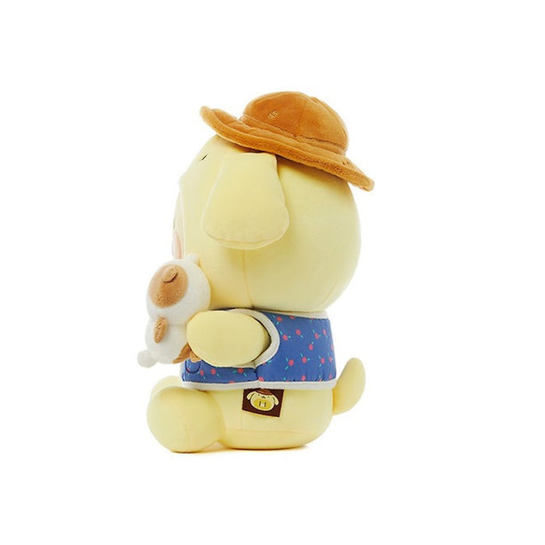 [POMPOMPURIN X KAKAO FRIENDS] Kakao Friends Medium Plush Doll - Choonsik (International Shipping)