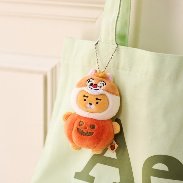 [CHIP AND DALE] KAKAO FRIENDS Pumpkin Plush Keyring - Ryan (International Shipping)