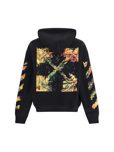 Off-White Spray Arrow Hoodie - Black