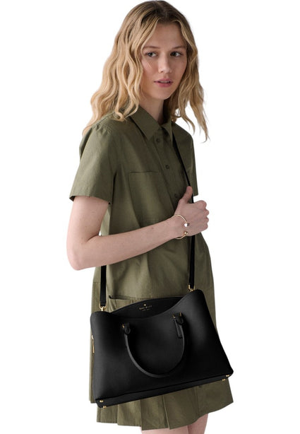 Kate Spade Thompson Street Satchel Bag - Black