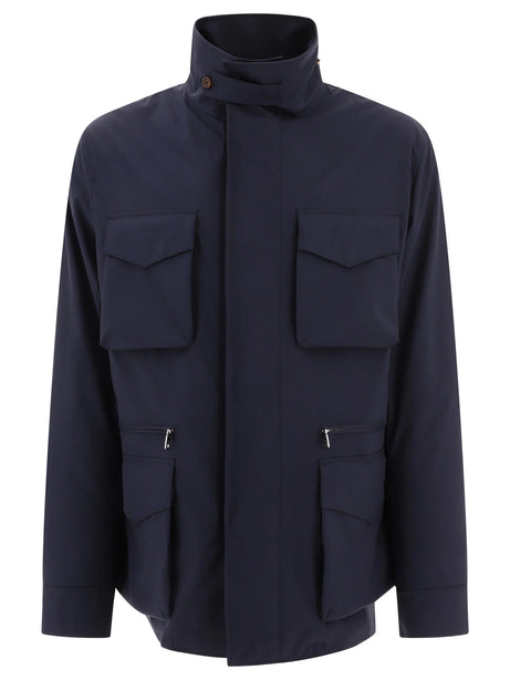 Dolce & Gabbana Technical fabric safari jacket - Blue