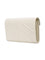 Saint Laurent Cassandre Leather Wallet on Chain - White