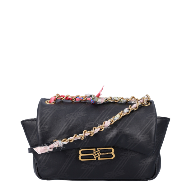 Darling Mini Calfskin Chain Bag - Noir