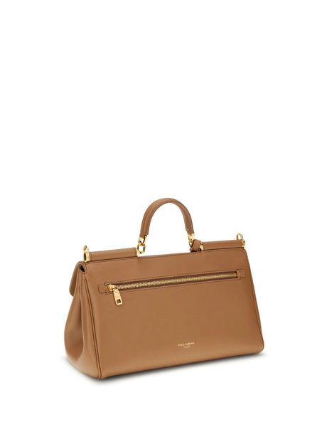 Dolce & Gabbana My Sicily Handbag - Caramello