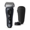 Braun Series 8 8413s Wet & Dry Shaver with Charging Stand and Travel Case, Fjord Grey.