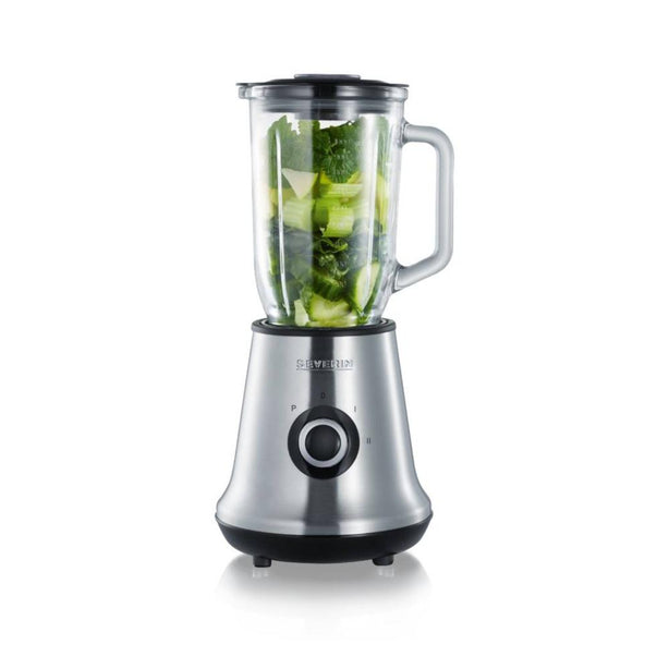 Severin SM 3734 Glass Jug Blender Mixer Stainless Steel