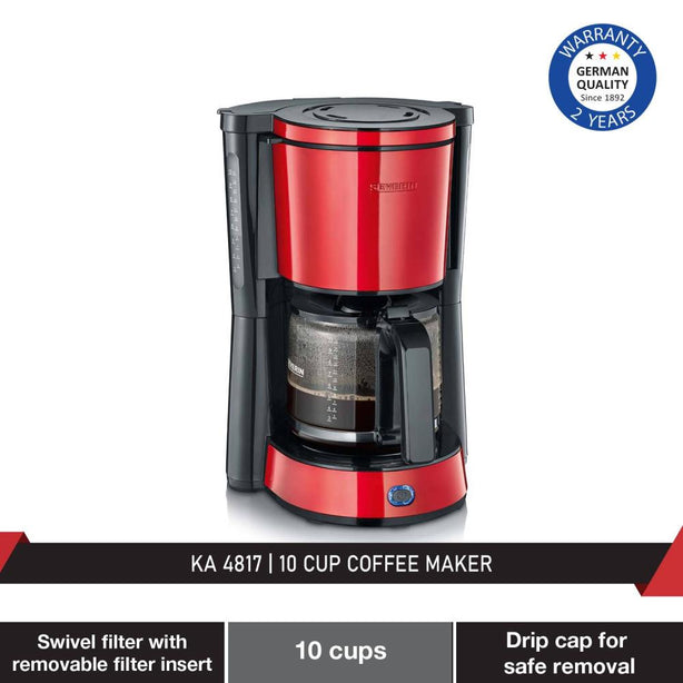 Severin KA 4817 10 cup Coffee Maker Robinsons Singapore