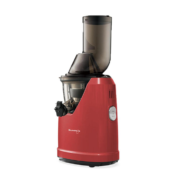 Kuvings B1700 Whole Slow Juicer 76mm Wide Feeding Tube - Masticating Cold Press Juice with JCMS Screw (Red)