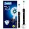 Oral B Pro 2 2900 Rechargeable Dual Electric Toothbrush Round Oscillation Cleaning Black Braun