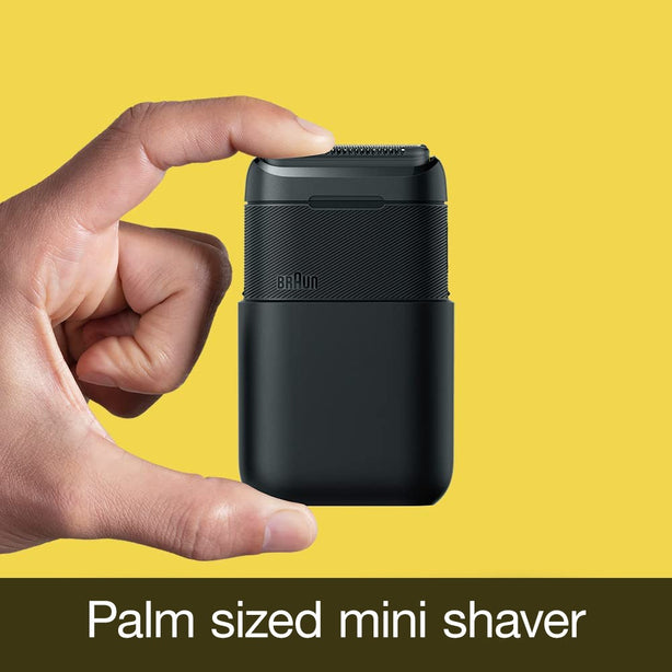 Braun M1012 Wet & Dry Pocket Shaver, Rechargeable
