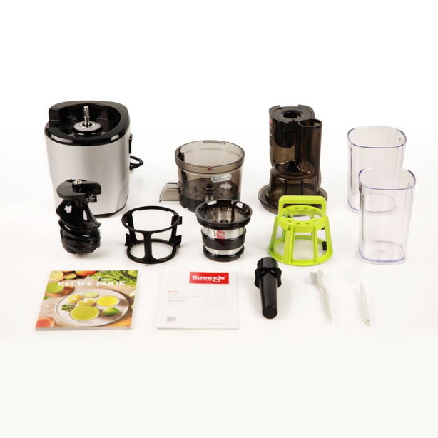 Kuvings REVO 830 Whole Slow Juicer with Triple Feeding Chute for Cold Press fibrous fruits and vegetables (Matt Black)