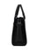 Michael Kors Hamilton Small Satchel (Silver Hardware) - Black