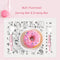 NYZE A-Z Animal Washable Silicone Colouring Mat + 12pcs Marker Set