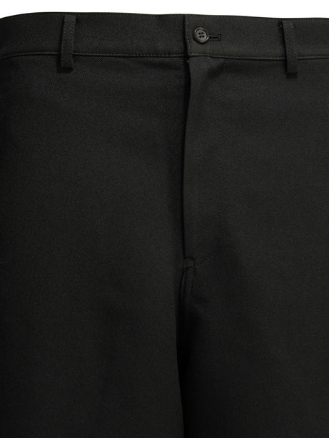 Comme Des GarçOns Shirt Cargo shorts with zipper detail - Black