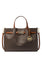 Michael Kors Carson Medium Signature Logo Satchel Bag - Brown