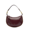 Naoko Medium Calfskin Shoulder Bag - Burgundy