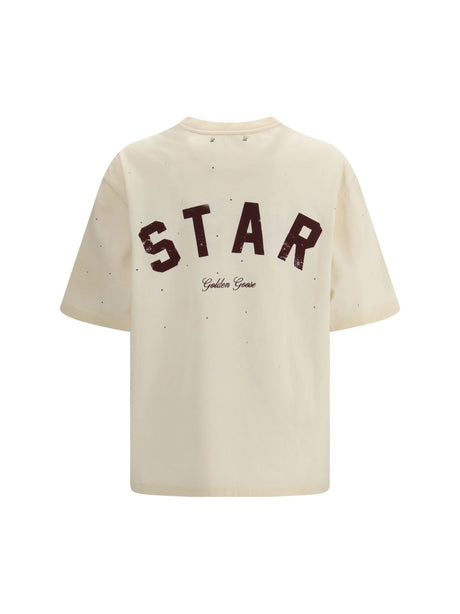 Golden Goose Star T-shirt - Artic Wolf
