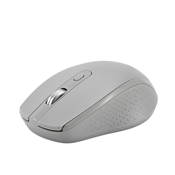 Cliptec RZS878 Xilent-Metal - 2.4GHZ 1600 DPI Silent Wireless Mouse (AA Battery)