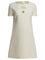 Valentino Wool blend short dress - White