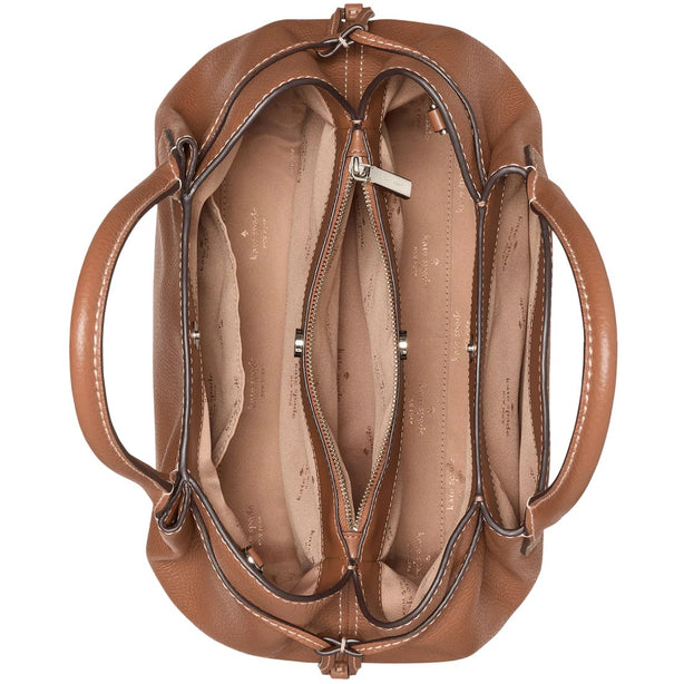 Kate Spade Dumpling Large Satchel Bag - Warm Gingerbread KP930