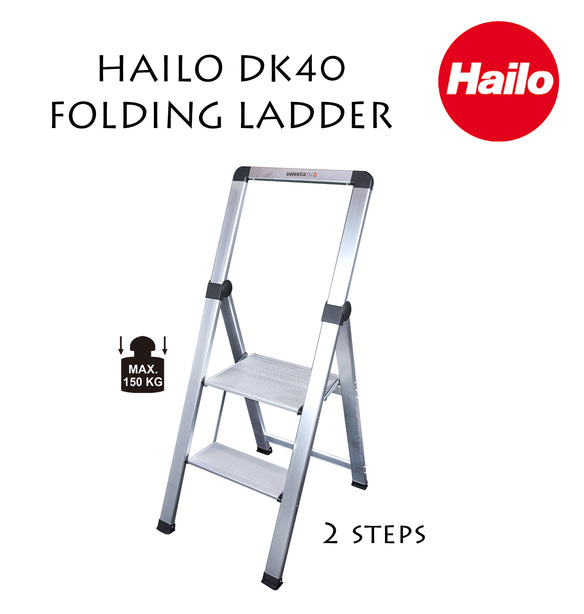 H4342-100 Hailo Dk40 Basicline 2-Step Stool Wide