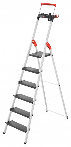 H8050-607 Hailo L100 Topline Safety Ladder 6 Steps