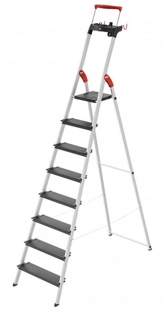 H8050-807 Hailo L100 Topline Safety Ladder 8 Steps