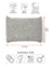 M0911.04 Mery Dish Washing Pad Silver (2-Piece Pack)
