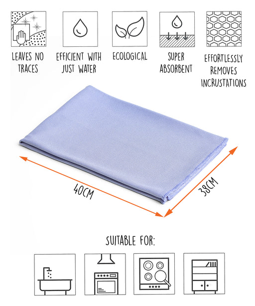 M0951.01 Mery Special Microfiber Cloth For Glass