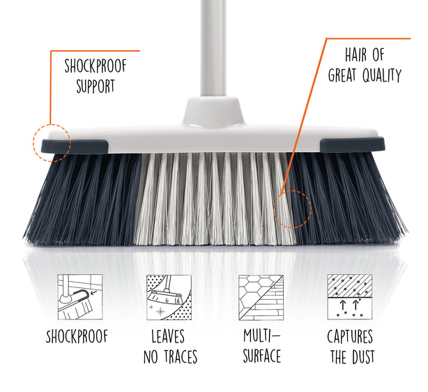 M0731.01 Mery Shockproof Broom Head