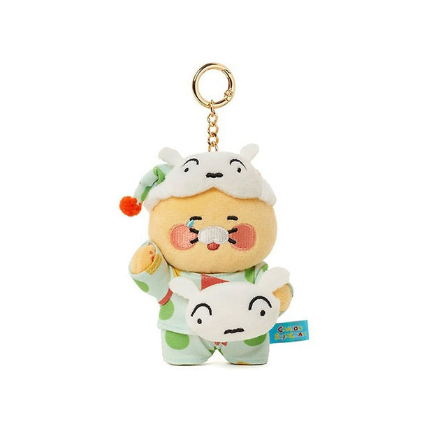 [CRAYON SHIN-CHAN] Kakao Friends Chunsik Pajama Keyring Doll (International Shipping)