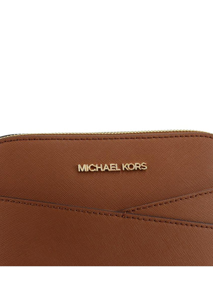 Michael Kors Jet Set Travel Medium Dome Crossbody Bag - Brown