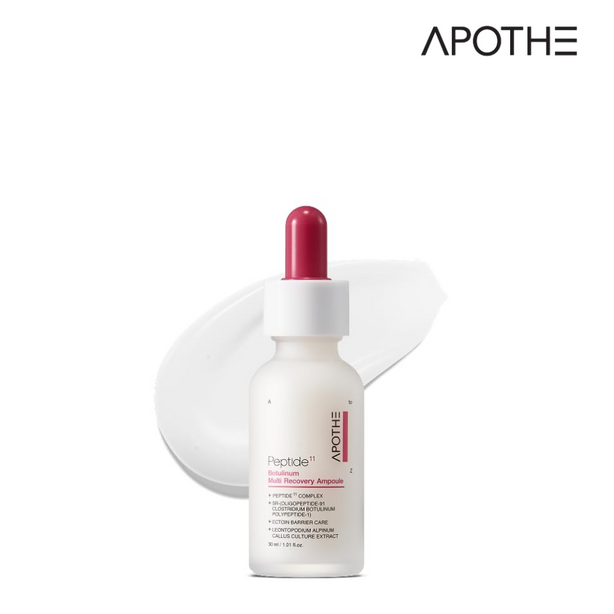 [APOTHE] Peptide 11 Botulinum Multi Recovery Ampoule_30ml - Concentrated Anti Aging & Firming Serum for Glass Skin[International Shipping]
