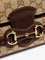 Gucci Ristretto GG fabric shoulder bag - Brown