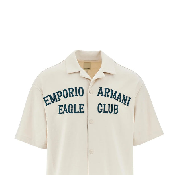 EMPORIO ARMANI Eagle Club' jersey Baseball shirt