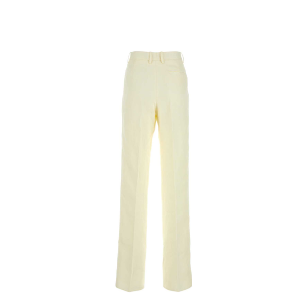 Cream Linen Pant