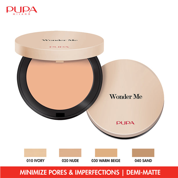 Pupa Wonder Me Compact Face Powder #030 Warm Beige
