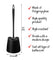 T4314.15 Tatay Toilet Brush (Taupe)