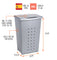 T1006.13 Tatay Linen Basket 60L (Prune)