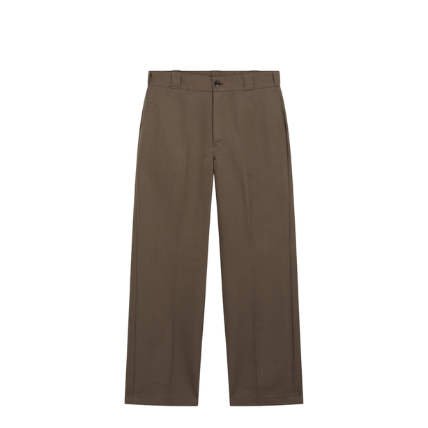 Brown Technical Canvas Trousers