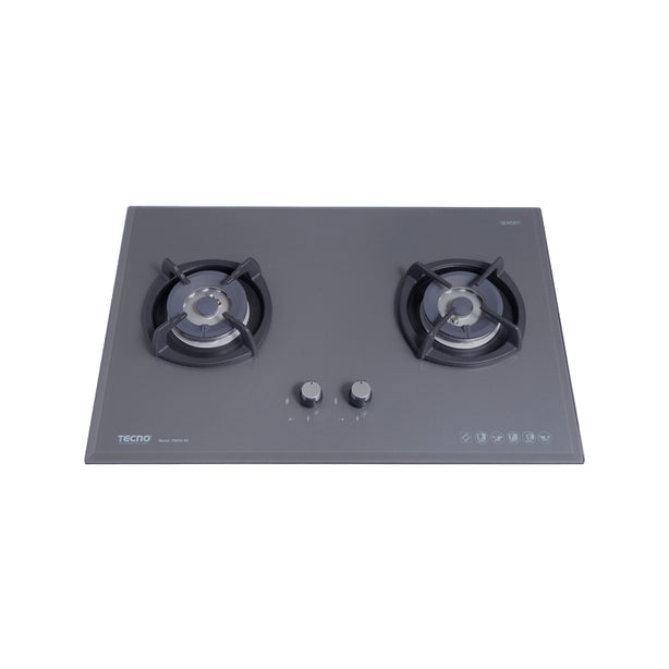Tecno-T28TGSV 75cm SCHOTT Tempered Glass Hob with Inferno Burner