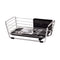 Pearl Life Stainless Steel Basket Dish Drainer Slim Black