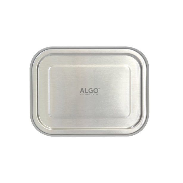 Algo Glass Food Container with Stainless Steel Cover 1000ML