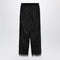 Black Reed Fringed Trousers