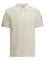Moncler Button-down polo shirt with logo - White