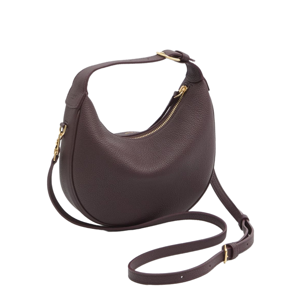 Capsule UNI Calfskin Hobo Bag - Deep Burgundy