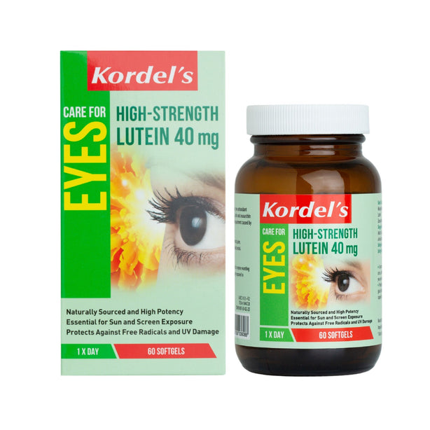 Kordel's Hi Strength Lutein 40mg C60