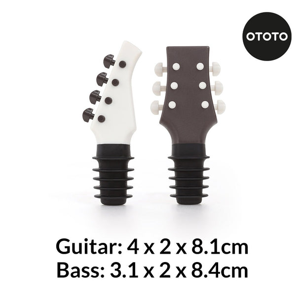 OTOTO Cork N' Roll - Wine Stoppers (Set of 2)