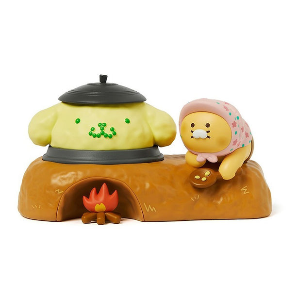 [POMPOMPURIN X KAKAO FRIENDS] Kakao Friends Bean Field Scene Figure - Choonsik (International Shipping)