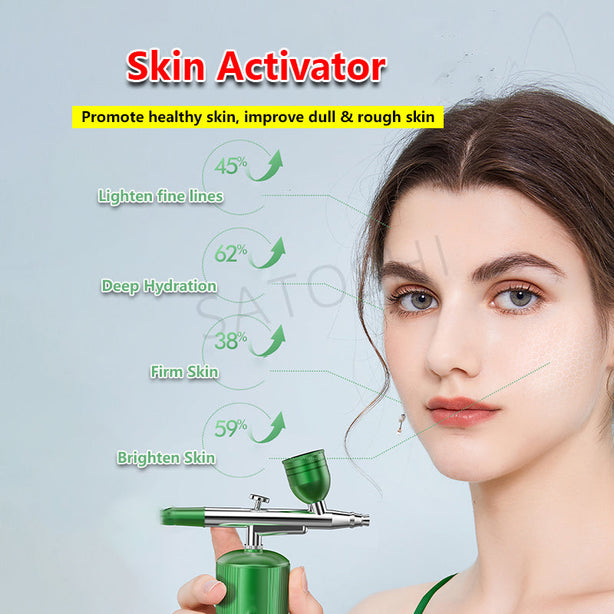 Satoshi Premium Face Oxygen Water Injection Spray Nano Atomizer Skin Care